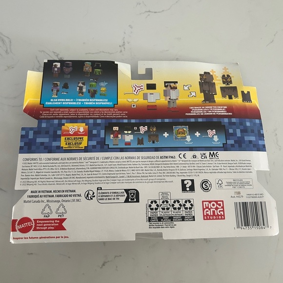 Minecraft Creator Series Camp Enderwood– Rougarou + Anger Vein– NIB w/ DLC Codes - Picture 9 of 11